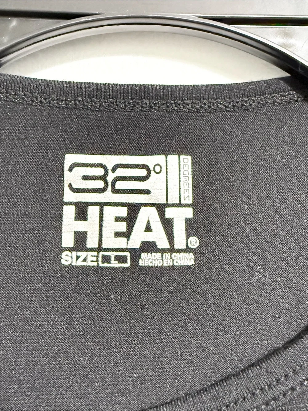 32 Degrees Heat Kids Black Thermal Base Layer Set Large